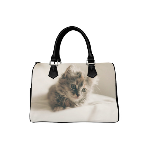 Lovely Sweet Little Cat Kitten Kitty Pet Boston Handbag (Model 1621)