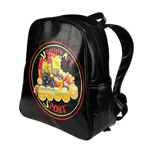 VeggieArt Sport Multi-Pockets Backpack (Model 1636)