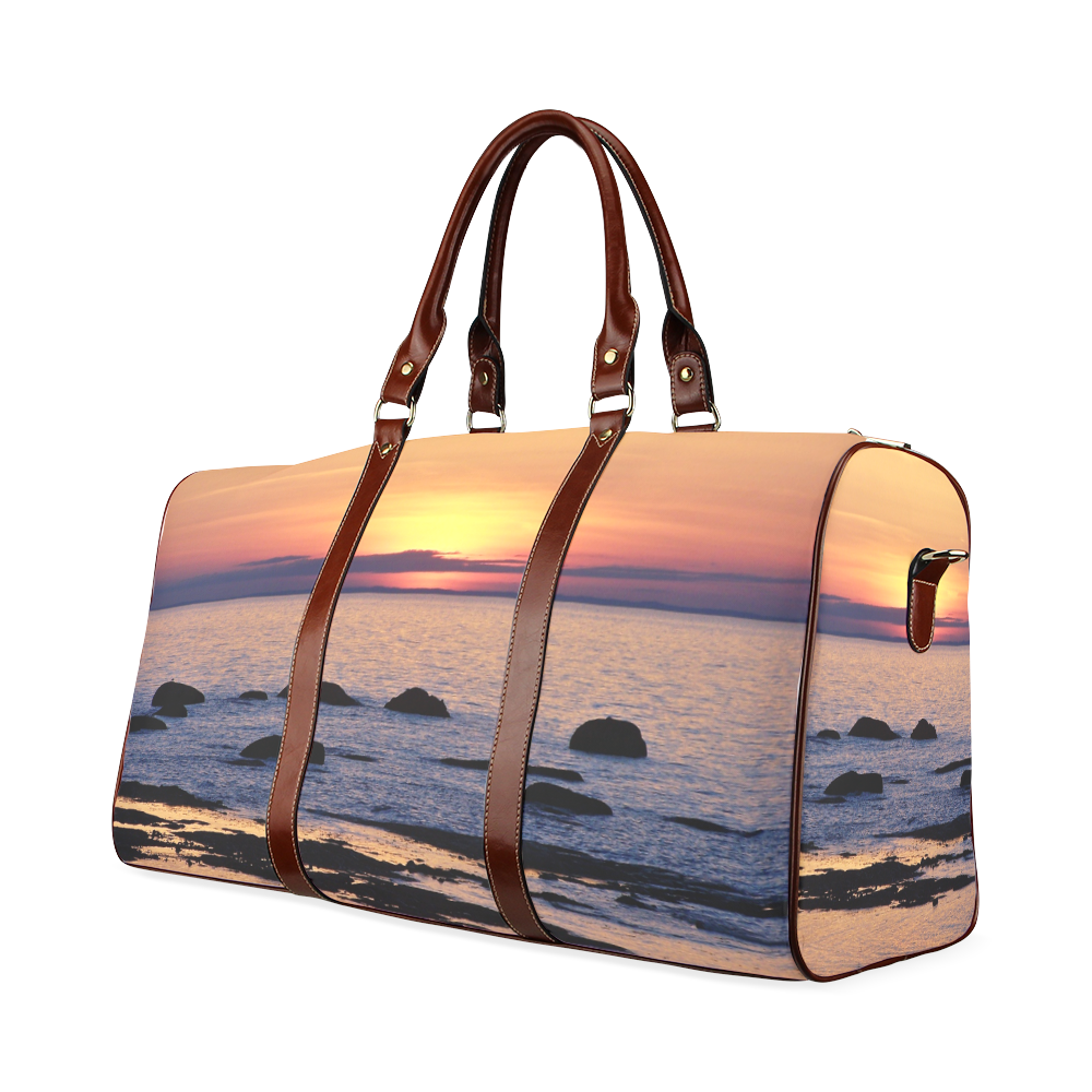 Summer's Glow Waterproof Travel Bag/Small (Model 1639)