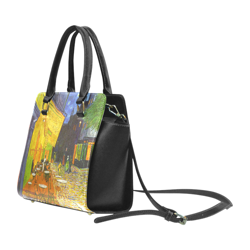 Van Gogh Cafe Terrace At Night Classic Shoulder Handbag (Model 1653)