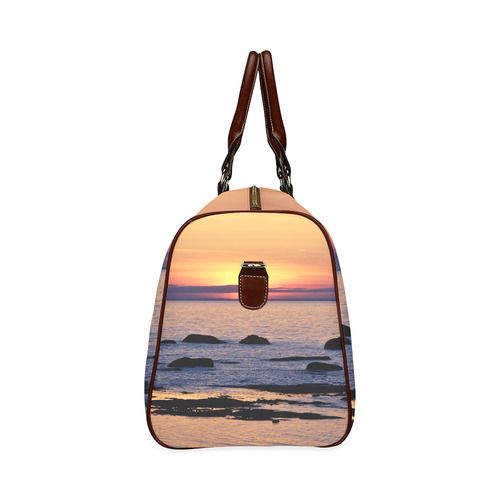 Summer's Glow Waterproof Travel Bag/Large (Model 1639)