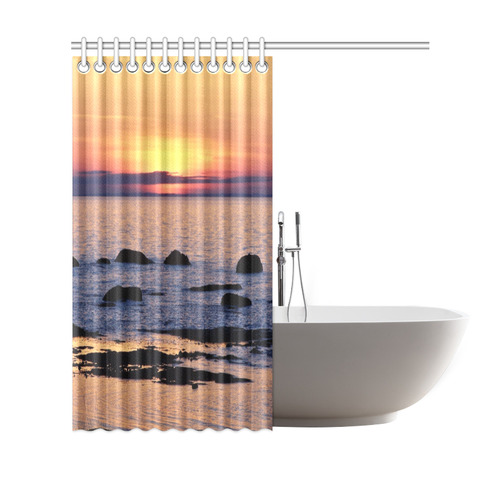 Summer's Glow Shower Curtain 69"x70"