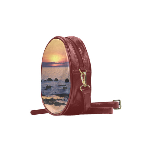 Summer's Glow Round Sling Bag (Model 1647)