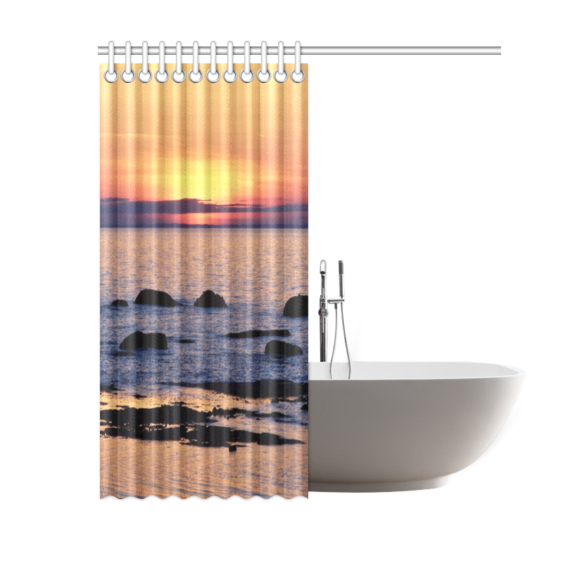 Summer's Glow Shower Curtain 60"x72"