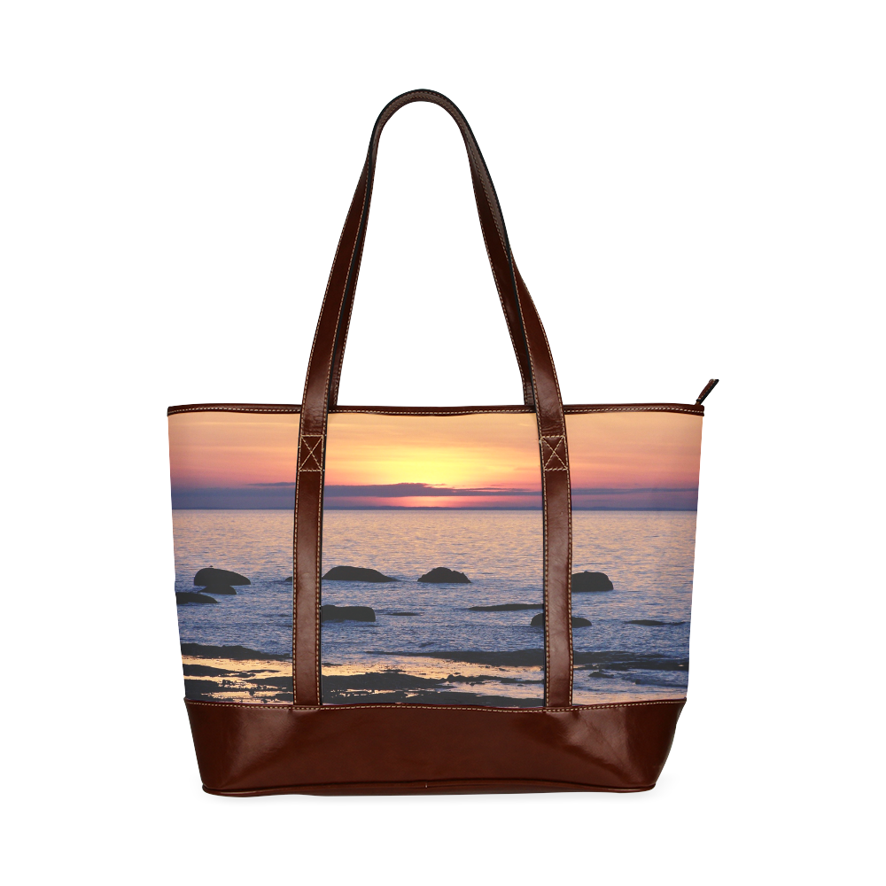 Summer's Glow Tote Handbag (Model 1642)