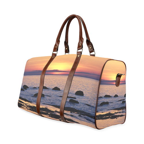 Summer's Glow Waterproof Travel Bag/Small (Model 1639)