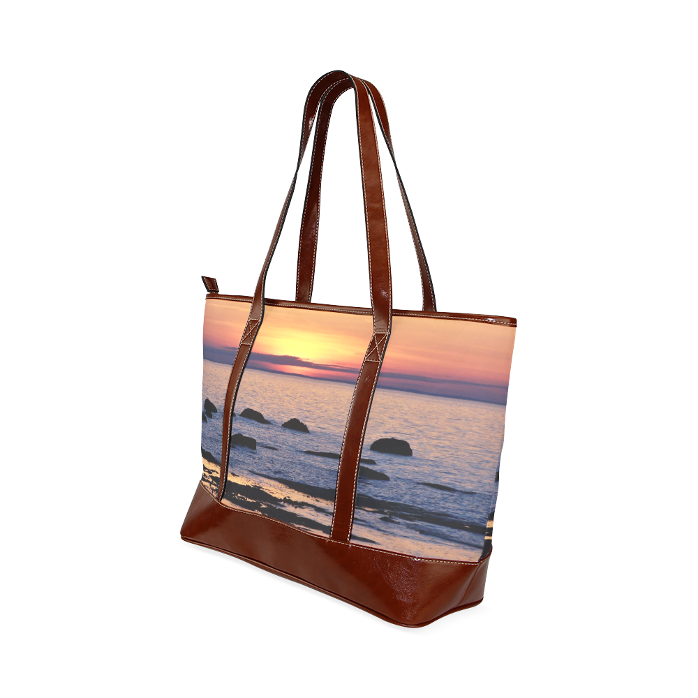 Summer's Glow Tote Handbag (Model 1642)