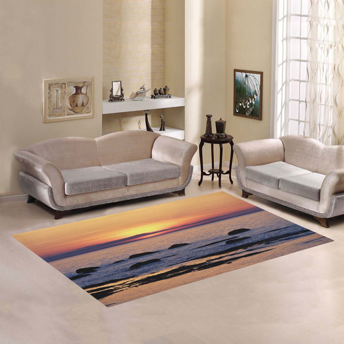 Summer's Glow Area Rug7'x5'