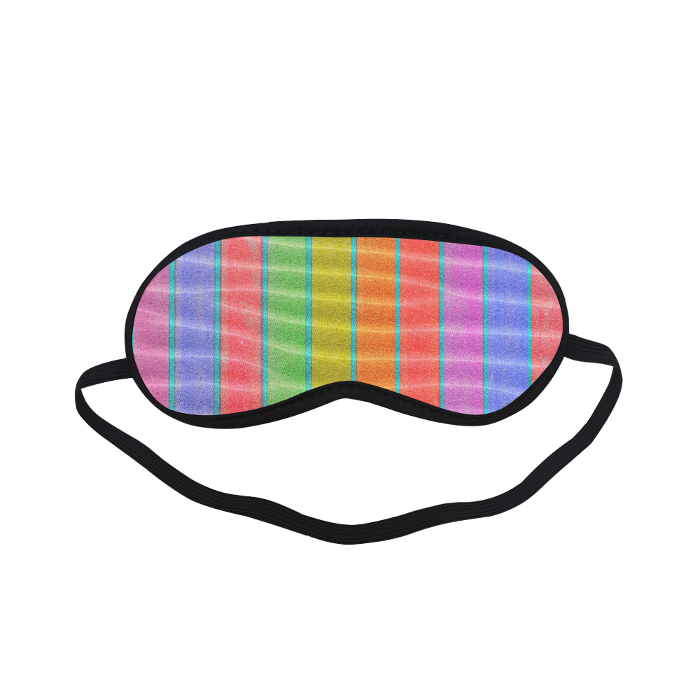 sandy stripes Sleeping Mask