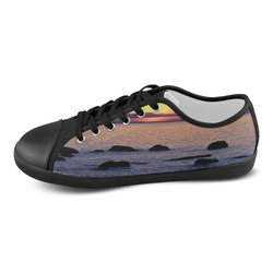 Summer's Glow Women's Canvas Shoes (Model 016)