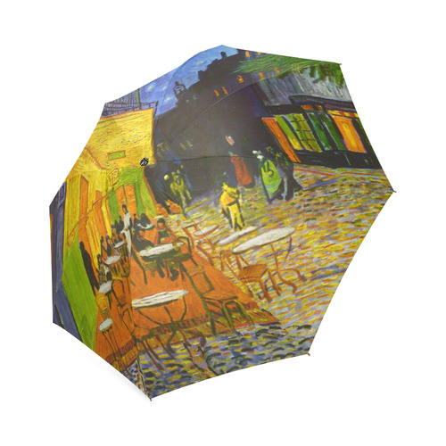 Van Gogh Cafe Terrace At Night Foldable Umbrella (Model U01)