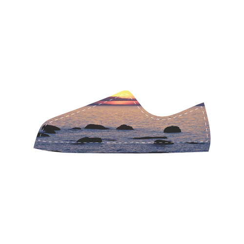 Summer's Glow Men's Classic Canvas Shoes/Large Size (Model 018)