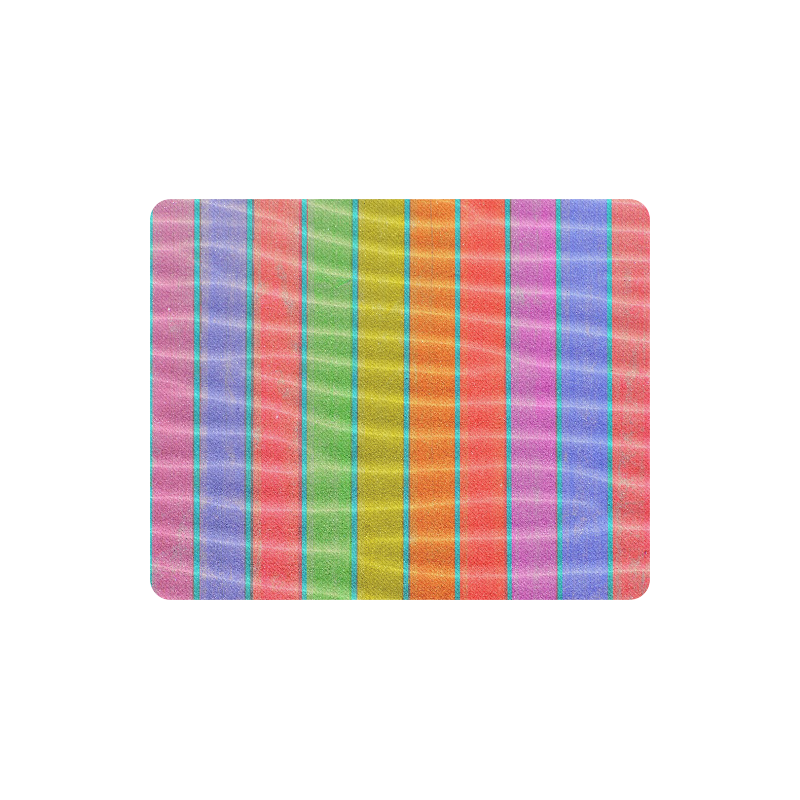 sandy stripes Rectangle Mousepad