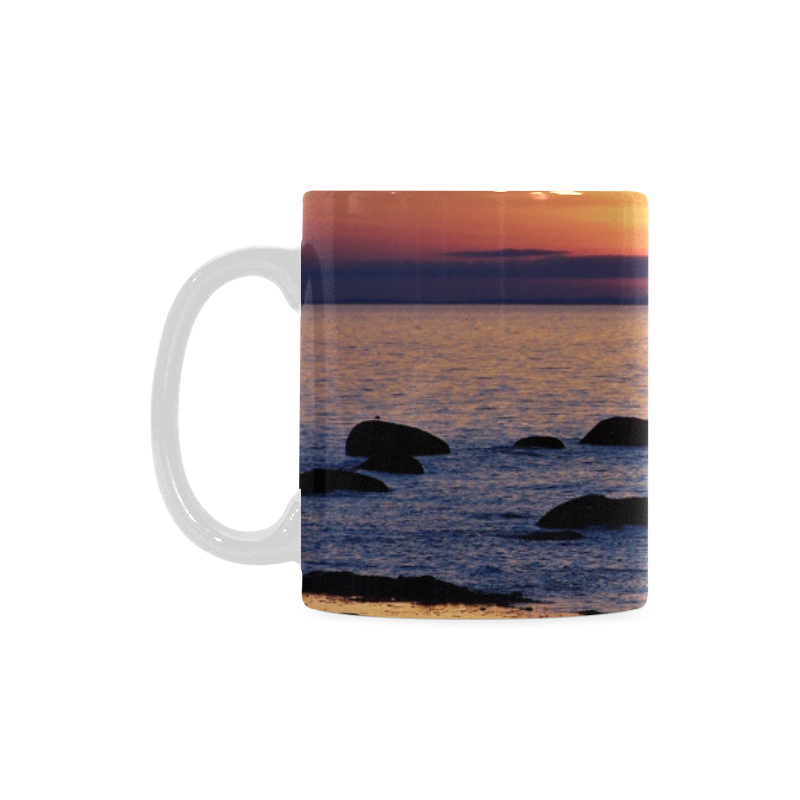 Summer's Glow White Mug(11OZ)