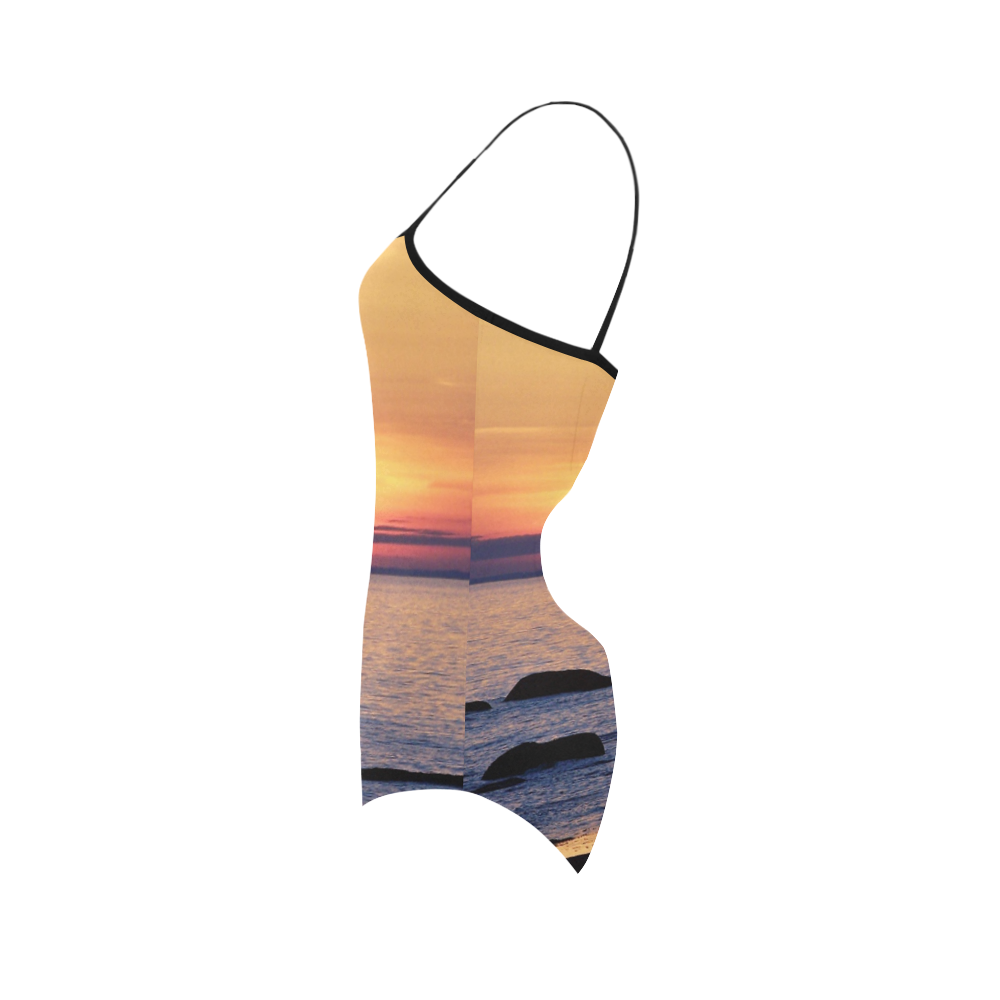 Summer's Glow Strap Swimsuit ( Model S05)
