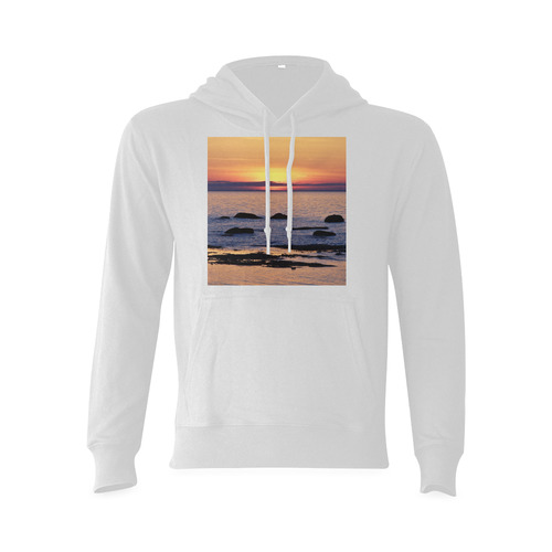 Summer's Glow Oceanus Hoodie Sweatshirt (Model H03)