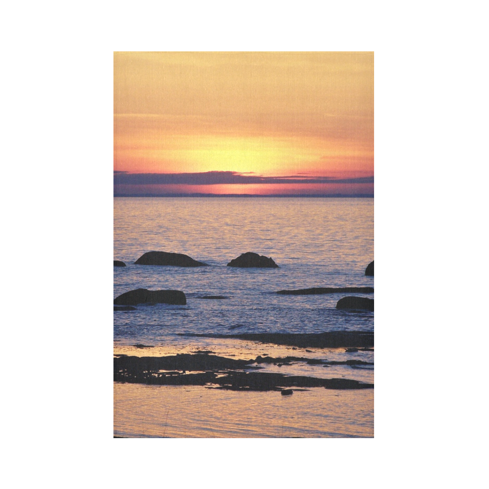 Summer's Glow Cotton Linen Wall Tapestry 60"x 90"