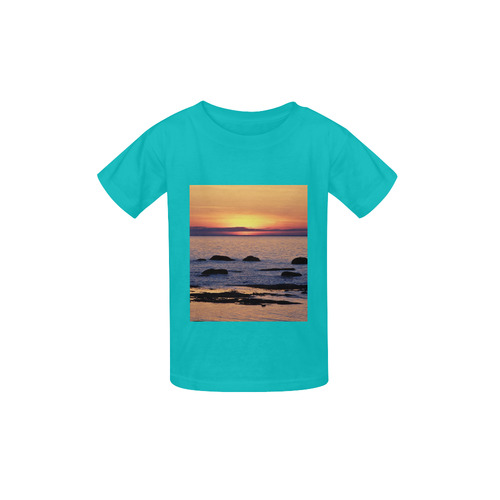 Summer's Glow Kid's  Classic T-shirt (Model T22)