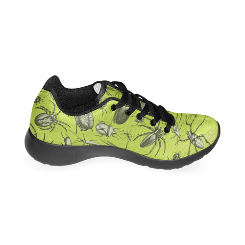 insects spiders creepy crawlers halloween green Women’s Running Shoes (Model 020)