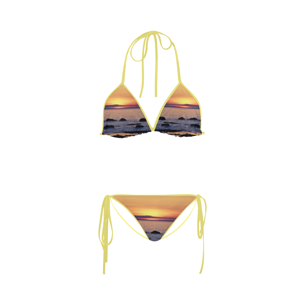 Summer's Glow Custom Bikini Swimsuit