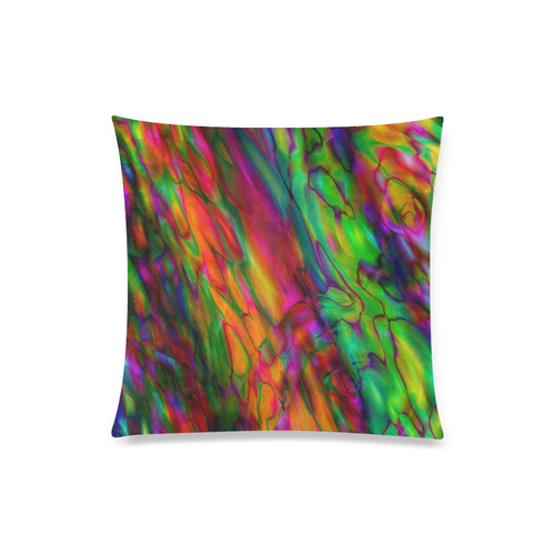 Abstract Custom Zippered Pillow Case 20"x20"(Twin Sides)