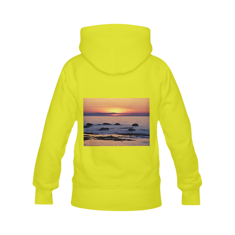 Summer's Glow Women's Classic Hoodies (Model H07)