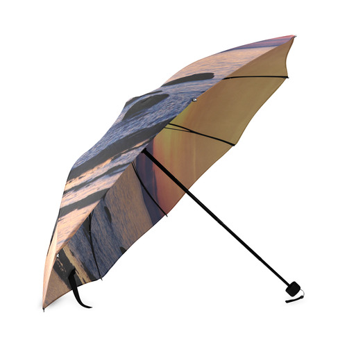 Summer's Glow Foldable Umbrella (Model U01)