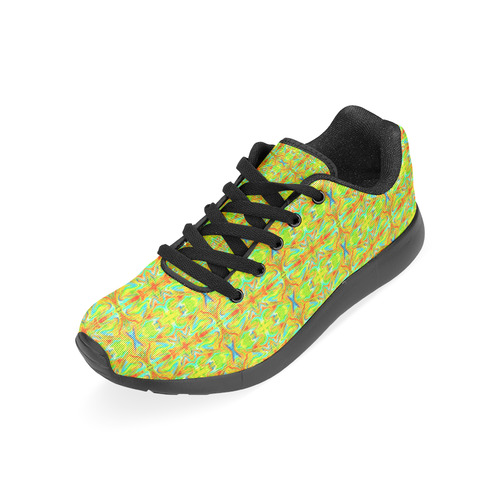 Multicolor Abstract Figure Pattern Women’s Running Shoes (Model 020)