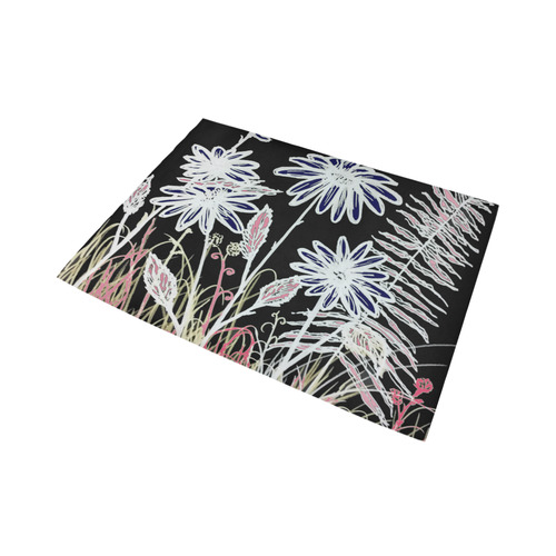 Midnight Daisy 2 Area Rug7'x5'