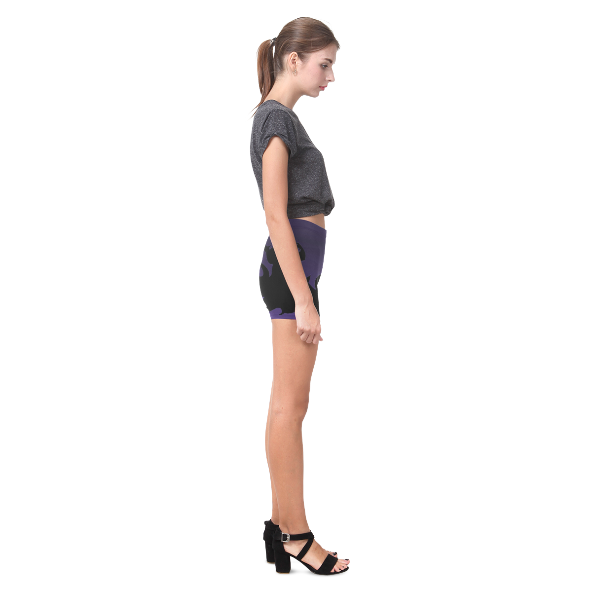 Ursula and Ariel Briseis Skinny Shorts (Model L04)
