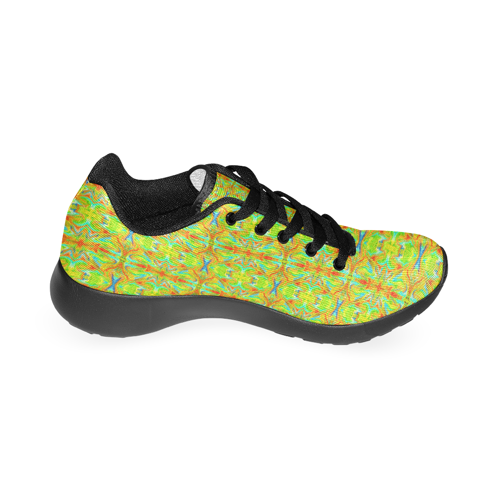 Multicolor Abstract Figure Pattern Women’s Running Shoes (Model 020)