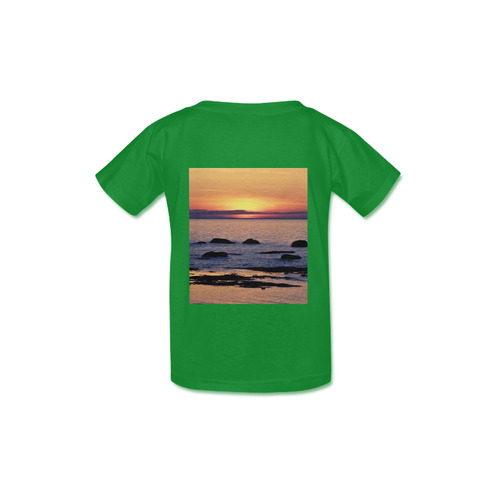 Summer's Glow Kid's  Classic T-shirt (Model T22)