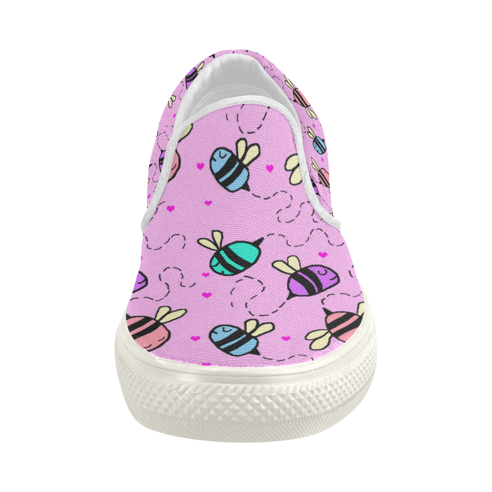 Buzz Women's Slip-on Canvas Shoes (Model 019)