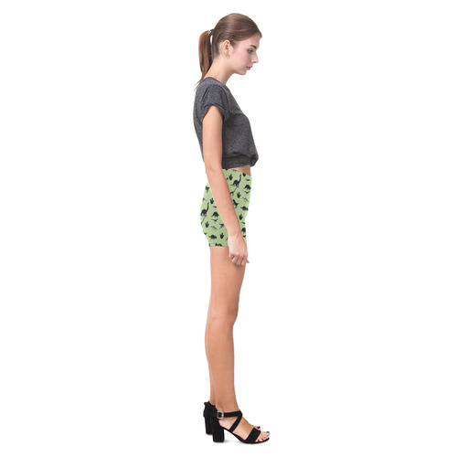 dinojungle1 Briseis Skinny Shorts (Model L04)