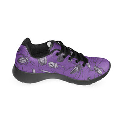 spiders creepy crawlers insects purple halloween Men’s Running Shoes (Model 020)