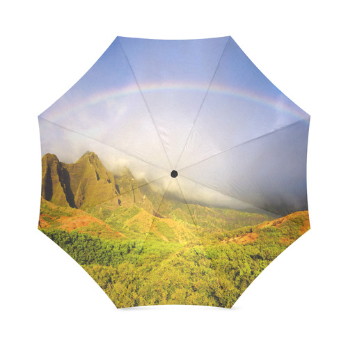 Kalalau Sunset Rainbow Foldable Umbrella (Model U01)