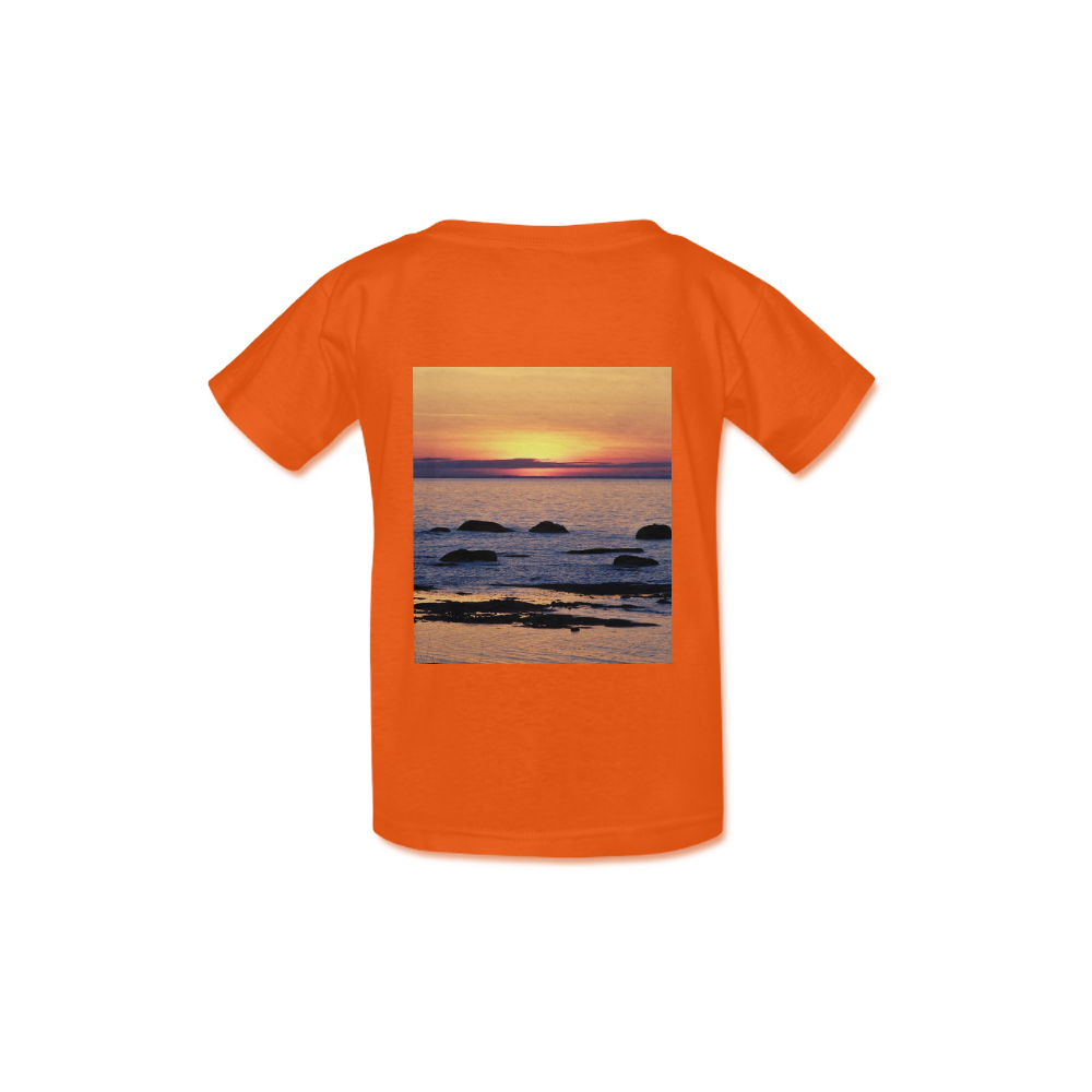 Summer's Glow Kid's  Classic T-shirt (Model T22)