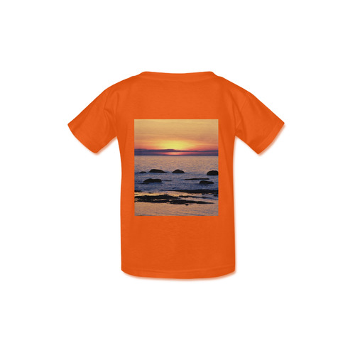 Summer's Glow Kid's  Classic T-shirt (Model T22)