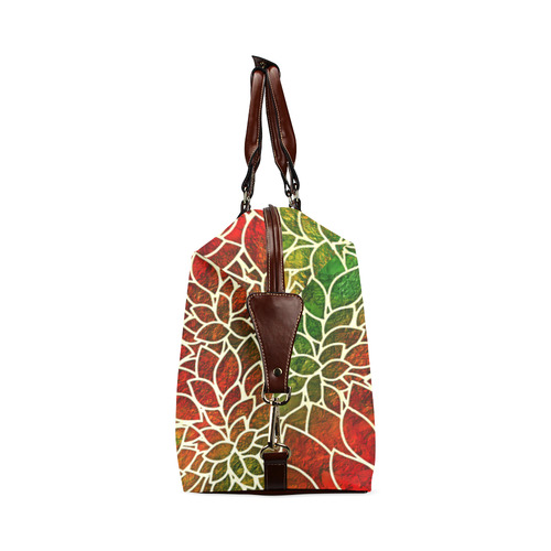 Floral Abstract 11 Classic Travel Bag (Model 1643) Remake