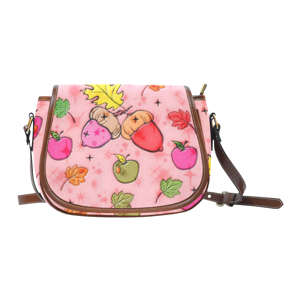 Popart Fall by Popart Lover Saddle Bag/Small (Model 1649) Full Customization