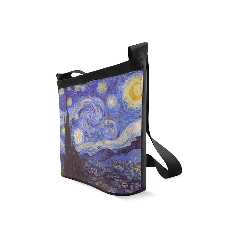 Vincent Van Gogh Starry Night Crossbody Bags (Model 1613)