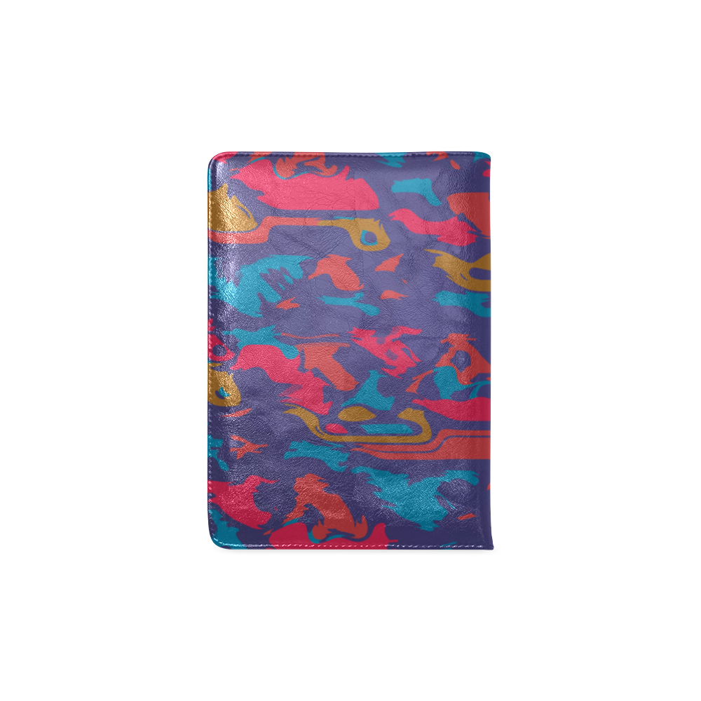 Chaos in retro colors Custom NoteBook A5