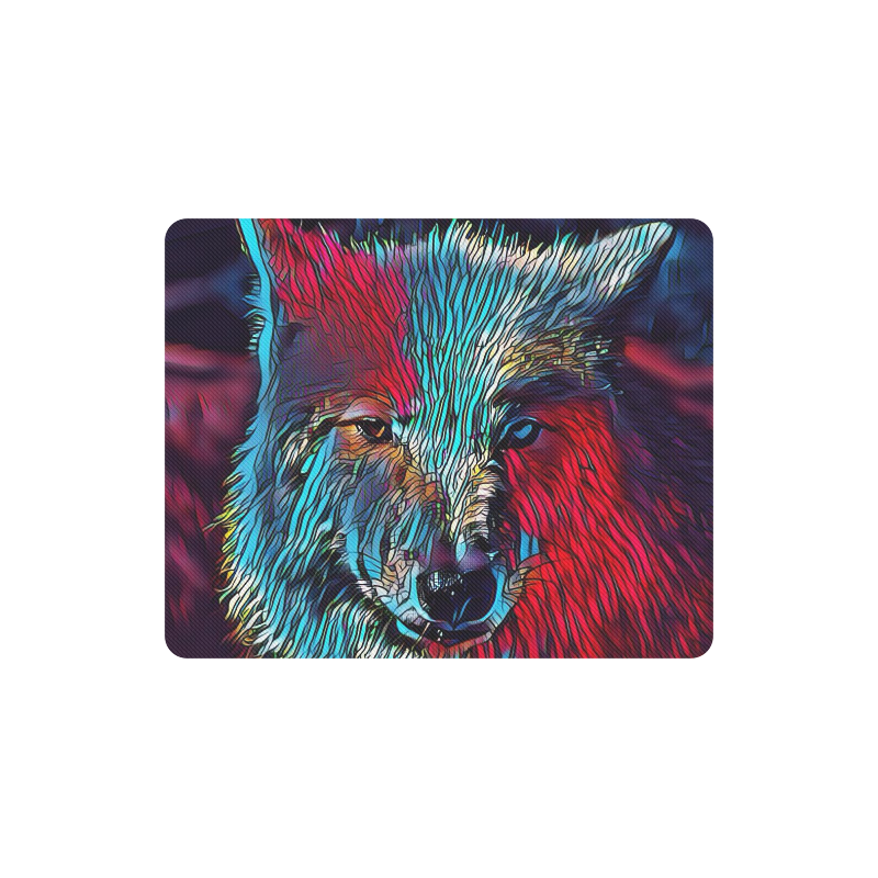 Animal ArtStudio Wolf 1016 Rectangle Mousepad