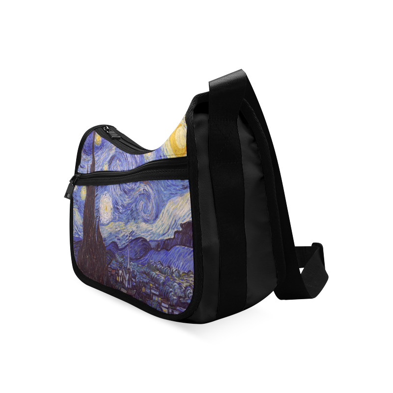 Vincent Van Gogh Starry Night Crossbody Bags (Model 1616)