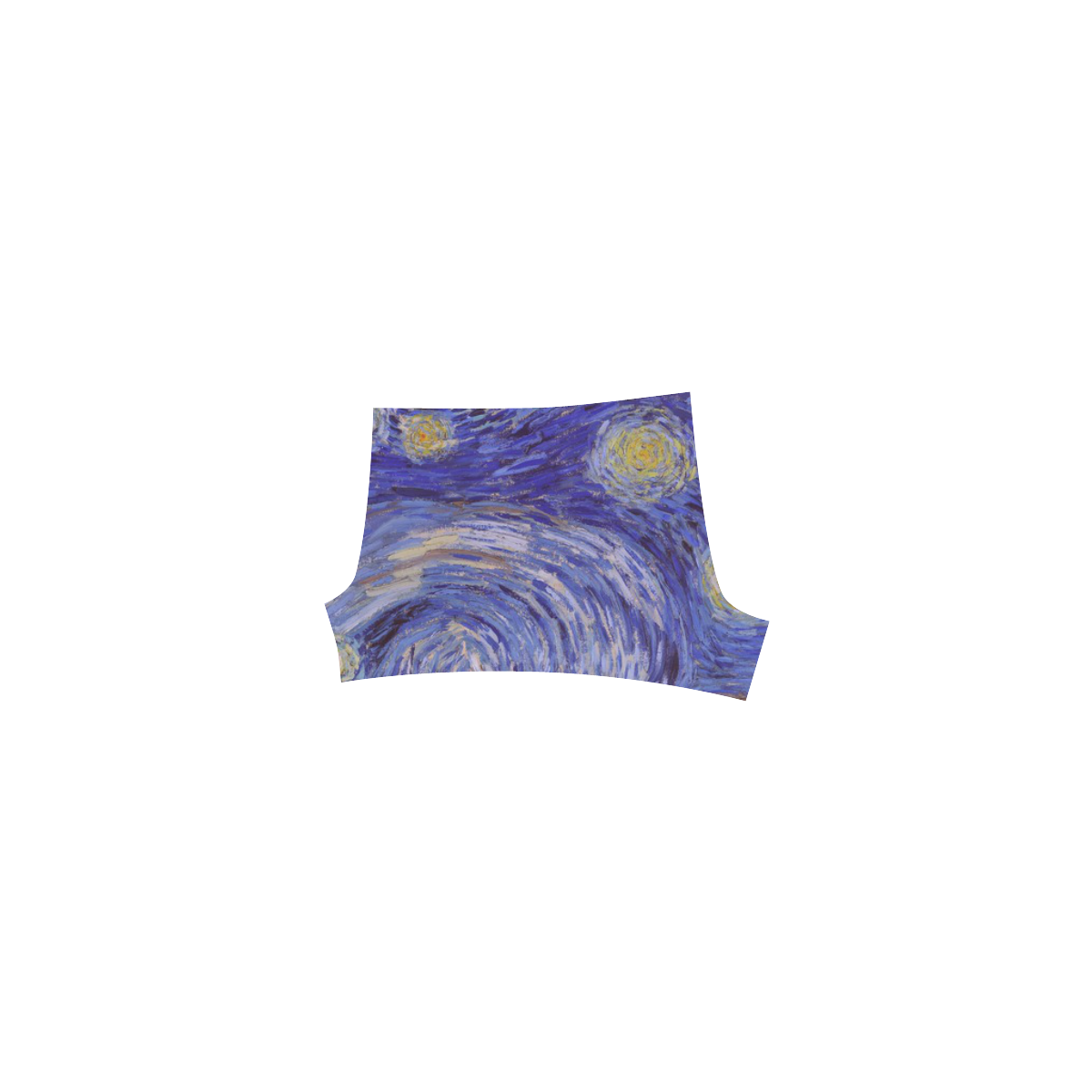 Vincent Van Gogh Starry Night Briseis Skinny Shorts (Model L04)