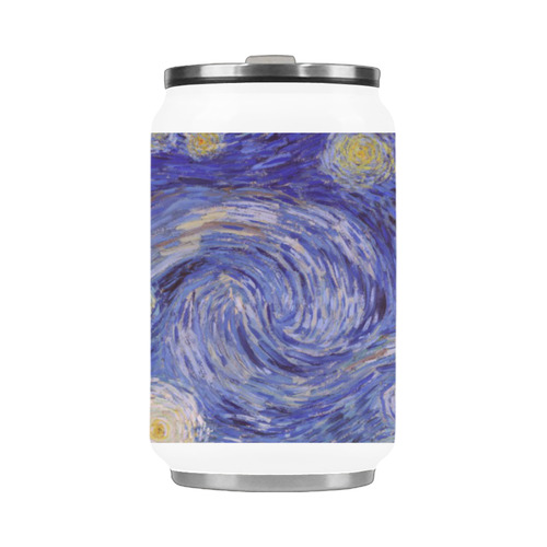 Vincent Van Gogh Starry Night Stainless Steel Vacuum Mug (10.3OZ)