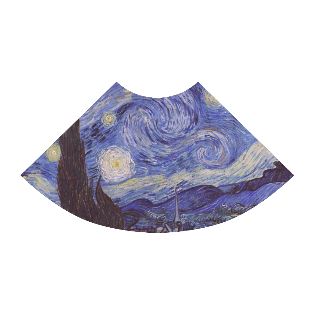 Vincent Van Gogh Starry Night Atalanta Sundress (Model D04)