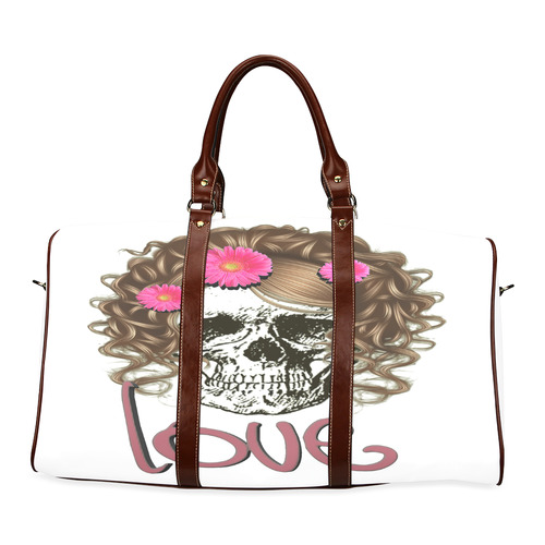 Miss Skull Waterproof Travel Bag/Small (Model 1639)