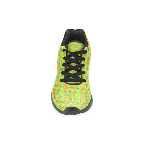 Multicolor Abstract Figure Pattern Men’s Running Shoes (Model 020)