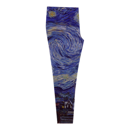 Vincent Van Gogh Starry Night Cassandra Women's Leggings (Model L01)